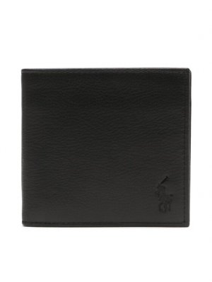 Мужской бумажник , черный Polo Ralph Lauren