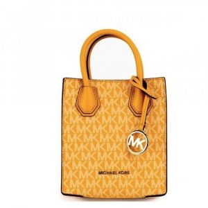 Mercer XS Honeycomb Signature Женская сумка-шоппер из ПВХ North South через плечо, мульти Michael Kors