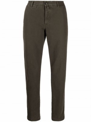 Укороченные брюки чинос Briglia 1949. Цвет: зеленый