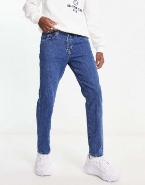 Синие узкие джинсы Homme Selected