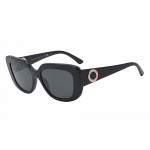 Солнцезащитные очки , бесцветный, черный BVLGARI. Цвет: бесцветный/прозрачный
