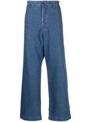 Low-rise wide-leg jeans Barena. Цвет: синий