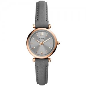 Наручные часы Carlie Mini, серый FOSSIL. Цвет: серый