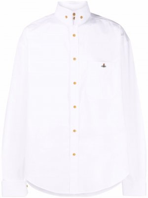 Рубашка на пуговицах Vivienne Westwood. Цвет: белый