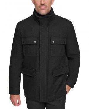 Мужская куртка Dunbar в стиле милитари с четырьмя карманами , черный Marc New York