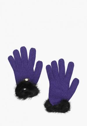 Перчатки Katomi. Цвет: фиолетовый