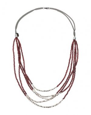 Ожерелье ELENA MIRO'. Цвет: красно-коричневый
