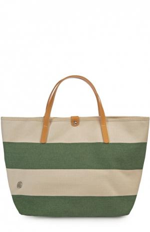 Пляжная сумка Bonfanti. Цвет: зеленый