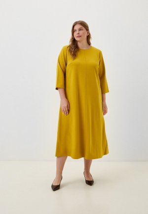 Платье Averi. Цвет: желтый