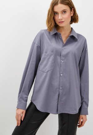 Рубашка Tomsoyer Литрес. Цвет: серый