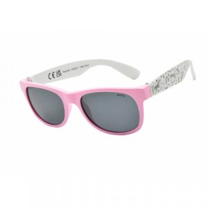 Солнцезащитные очки K2302, серый, розовый Invu. Цвет: розовый/серый