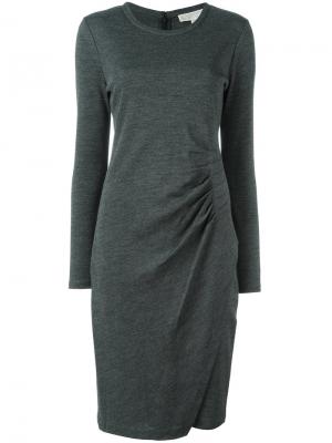 Платье с длинными рукавами Michael Kors. Цвет: серый