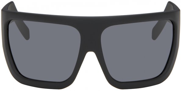 Черные солнцезащитные очки Davis , цвет Black/Black Rick Owens