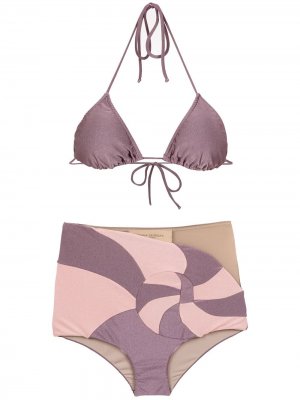 Nautilus bikini set Adriana Degreas. Цвет: фиолетовый