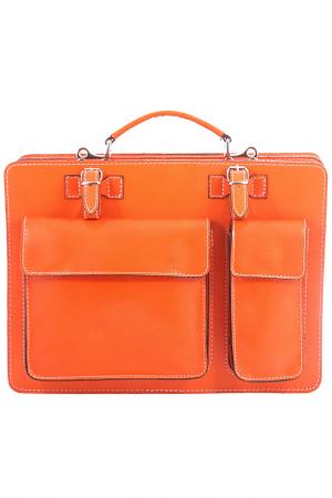 Briefcase Viola Castellani. Цвет: orange
