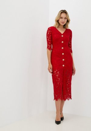 Платье Fiori di Lara. Цвет: красный