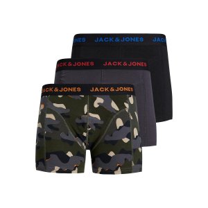 Комплект из трех трусов-боксеров JACK & JONES JUNIOR. Цвет: разноцветный