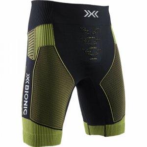 Термобелье низ Effector 4.0 Run Shorts, размер M, черный, зеленый X-bionic. Цвет: черный/зеленый