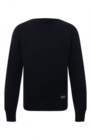 Кашемировый свитер Prada. Цвет: синий