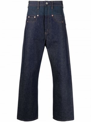 Широкие джинсы Junya Watanabe MAN. Цвет: синий