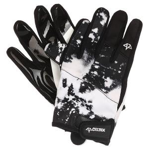 Перчатки сноубордические Misty Glove Acid Wash Celtek. Цвет: черный,белый