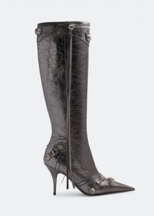 Ботинки Cagole 90, металлик Balenciaga
