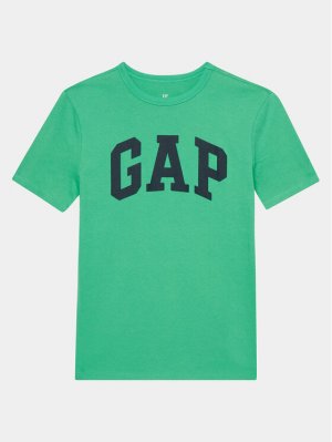 Футболка стандартного кроя Gap, зеленый GAP