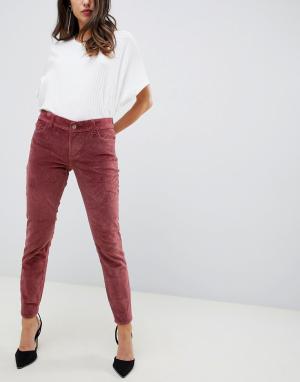 Укороченные моделирующие джинсы скинни с классической талией Margaux-Красный DL1961