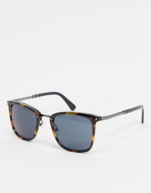Солнцезащитные очки в черепаховой оправе -Коричневый цвет AJ Morgan