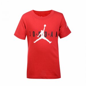 Детская футболка Brand Tee 5 Jordan. Цвет: красный