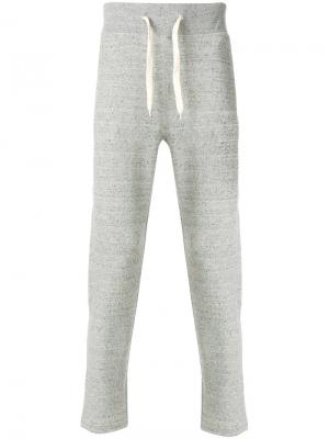 Спортивные брюки прямого кроя Marc Jacobs. Цвет: серый