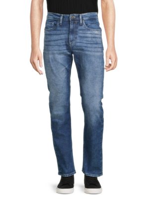 Узкие прямые джинсы Ash-X Buffalo David Bitton, синий Bitton