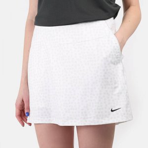 Юбка-шорты для трекинга Dri-FIT UV Womens Golf Skirt, размер M, белый NIKE. Цвет: белый