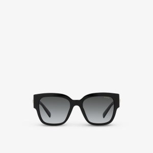 VE4437U солнцезащитные очки в оправе-подушке из ацетата , черный Versace
