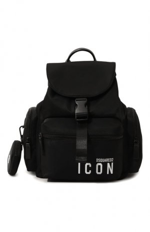 Рюкзак Be ICON Dsquared2. Цвет: чёрный