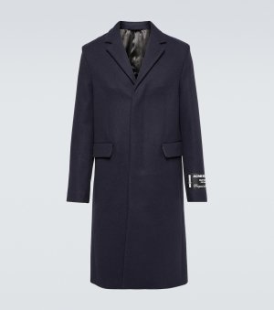 Пальто из смесовой шерсти, синий Acne Studios