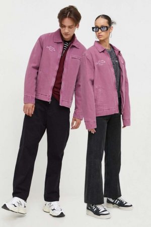 Джинсовая куртка, фиолетовый GUESS Originals