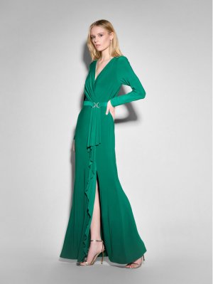Вечернее платье стандартного кроя , зеленый Joseph Ribkoff