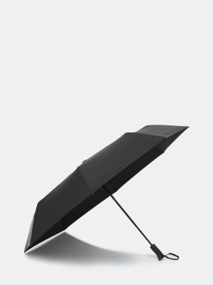 Складной зонт Alessandro Manzoni. Цвет: черный
