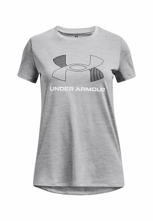 Спортивная футболка SHORT-SLEEVE GRAPH TWIST , цвет mod gray (011) Under Armour