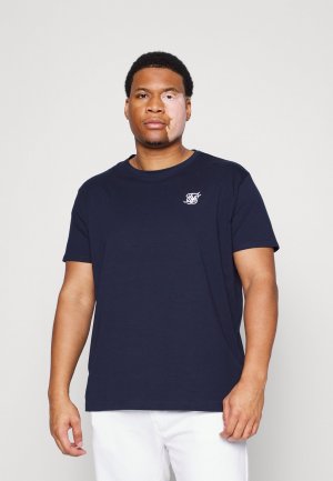 Базовая футболка Extended Gym Tee SIKSILK, цвет navy SikSilk