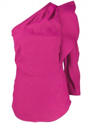 Структурированное боди на одно плечо Isabel Marant Étoile. Цвет: розовый