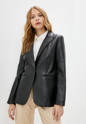 Пиджак Marks & Spencer. Цвет: черный