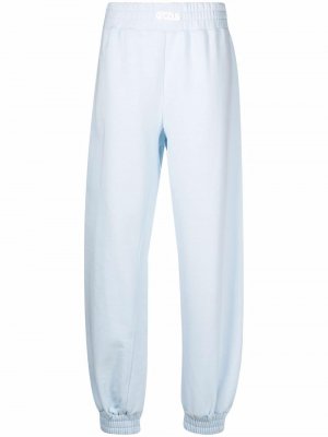 Спортивные брюки Gcds. Цвет: синий