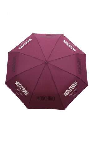 Складной зонт Moschino. Цвет: фиолетовый