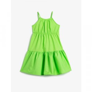 Платье , размер 9-10 лет, зеленый KOTON. Цвет: зеленый