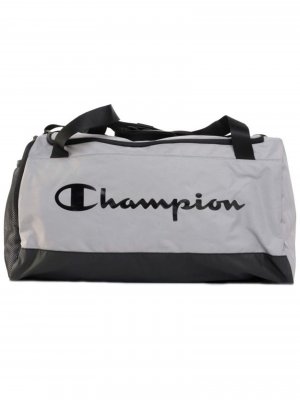 Спортивная сумка среднего размера, серый/черный Champion