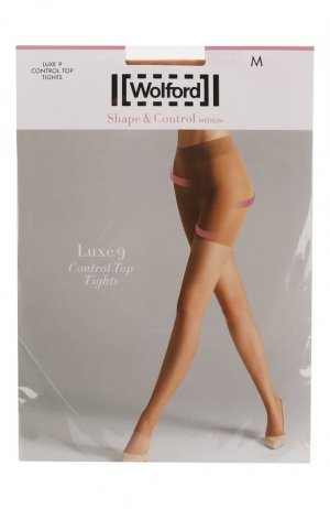 Капроновые колготки Wolford. Цвет: бежевый
