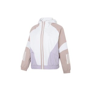 Focus Woven Jacket With Spliced Contrast Women Lotus-Pink HY2814 Adidas