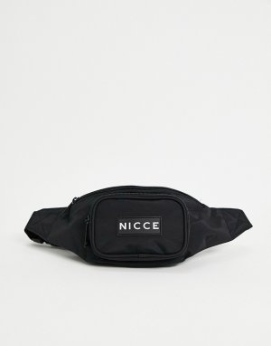 Черная маленькая сумка-кошелек на пояс keir Keir-Черный цвет Nicce